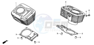 NV400C drawing CYLINDER