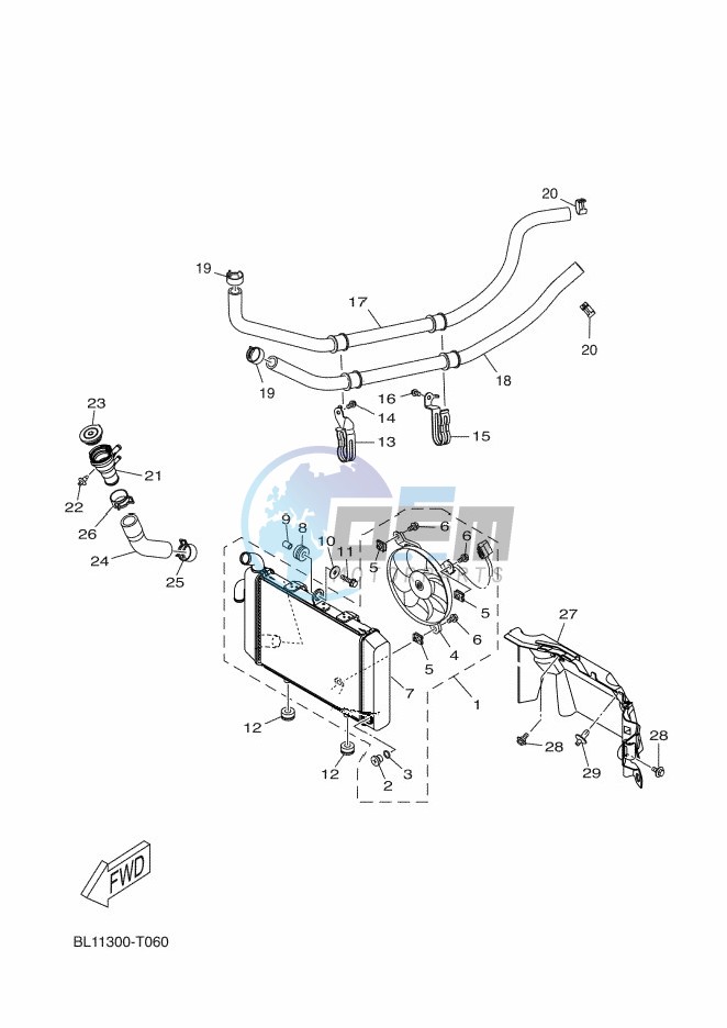 RADIATOR & HOSE