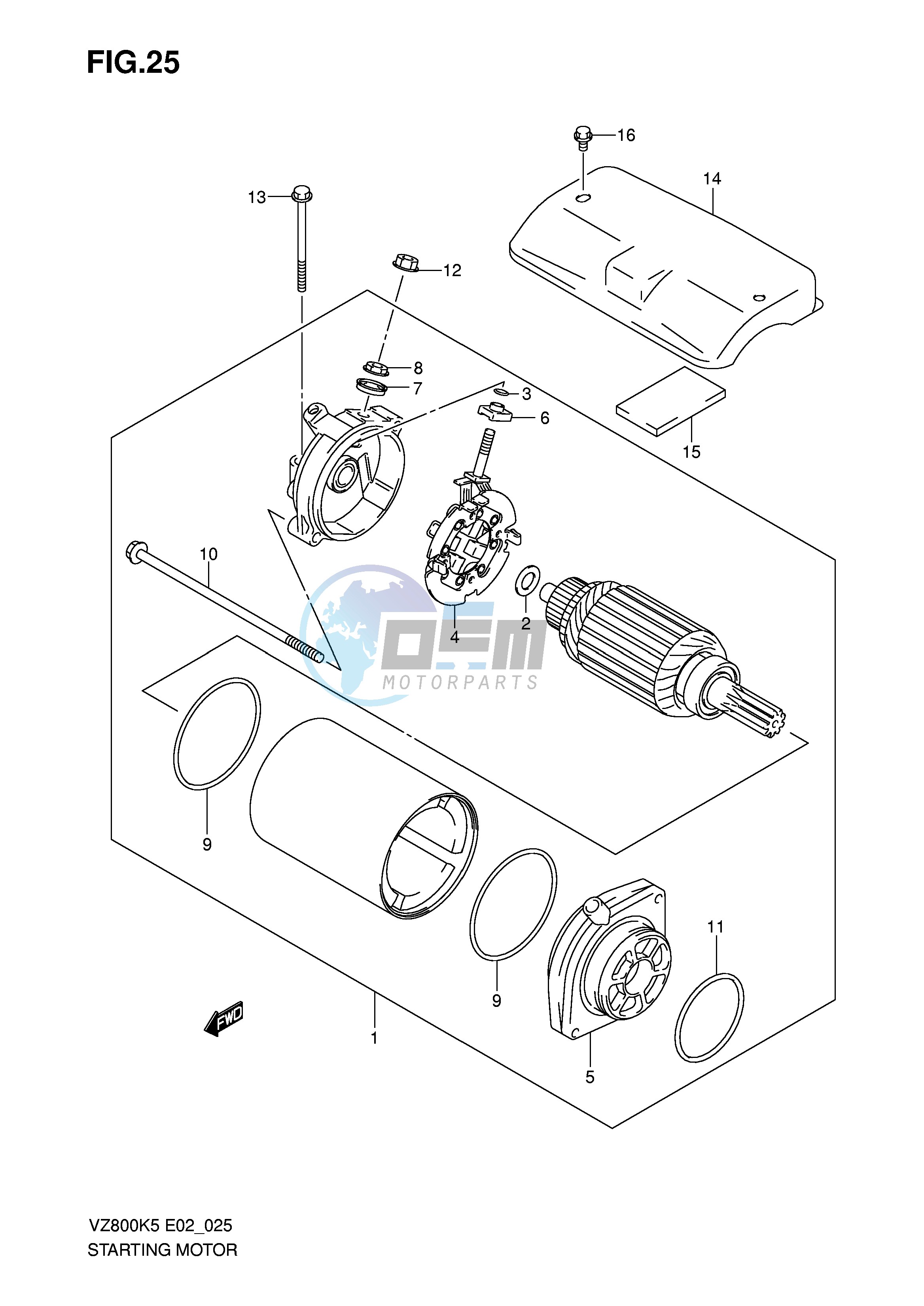 STARTING MOTOR