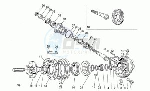 NTX 350 drawing Bevel gear