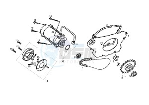 DXR QUAD - 250 cc drawing STARTING MOTOR