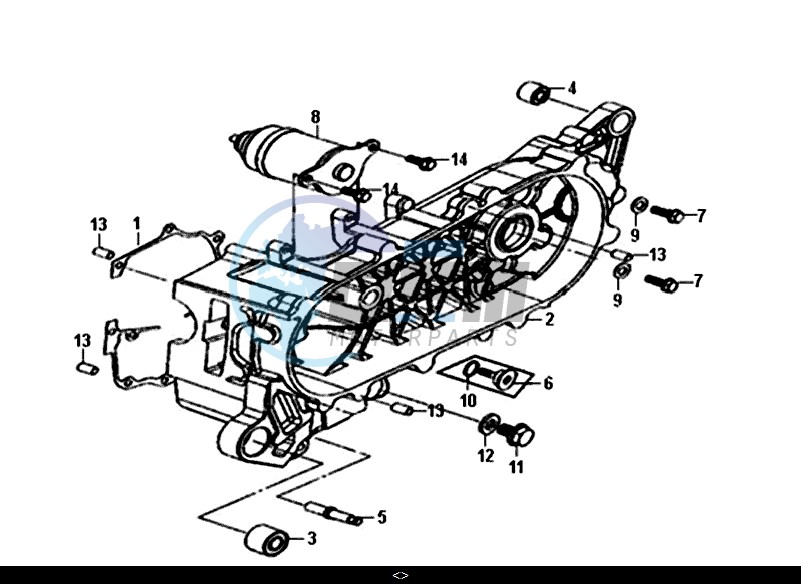 L. CRANK CASE