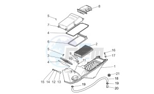 Griso V IE 850 drawing Air box