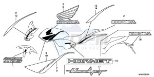 CB600FAC drawing MARK