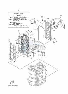 F70AETX drawing CYLINDER--CRANKCASE-2