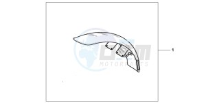 VT600CD2 drawing FR FENDER