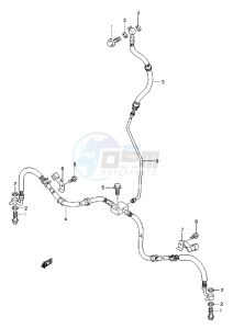 LT-A750XZ drawing FRONT BRAKE HOSE