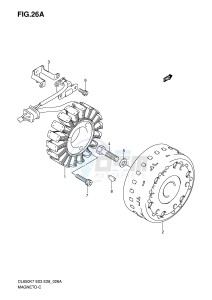 DL650 (E3-E28) V-Strom drawing MAGNETO (MODEL K8 K9 L0)