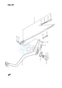 TS185ER (E24) drawing REAR BRAKE