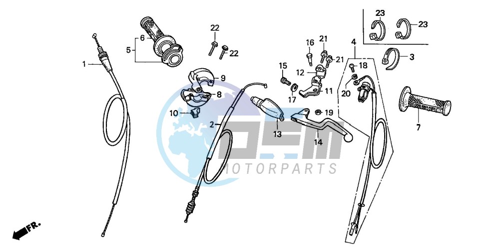 HANDLE LEVER/SWITCH/CABLE