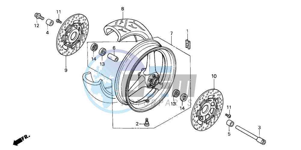 FRONT WHEEL (2)