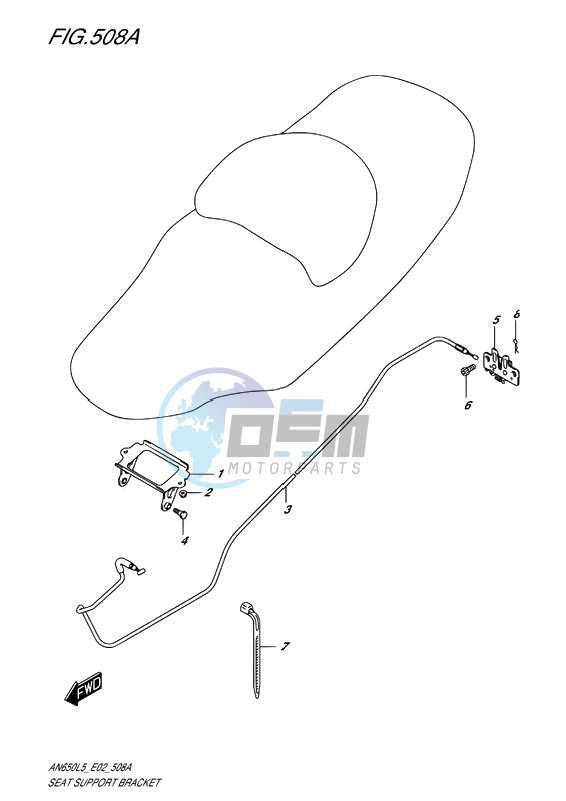 SEAT SUPPORT BRACKET