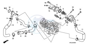 CBR1000RR9 UK - (E / MKH MME REP) drawing THERMOSTAT