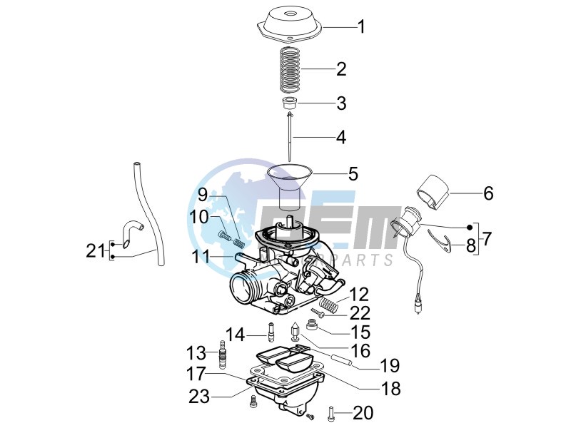 Carburetors components