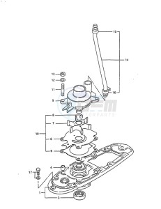 DT 85 drawing Water Pump