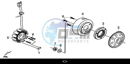 FLYWHEEL - STATOR