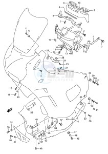 GSX750F (E2) drawing INSTALLATION PARTS