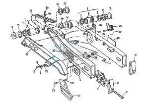 ELEFANT 750 drawing SWINGARM