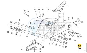 RSV 4 1000 APRC Factory Std SE drawing Swing arm