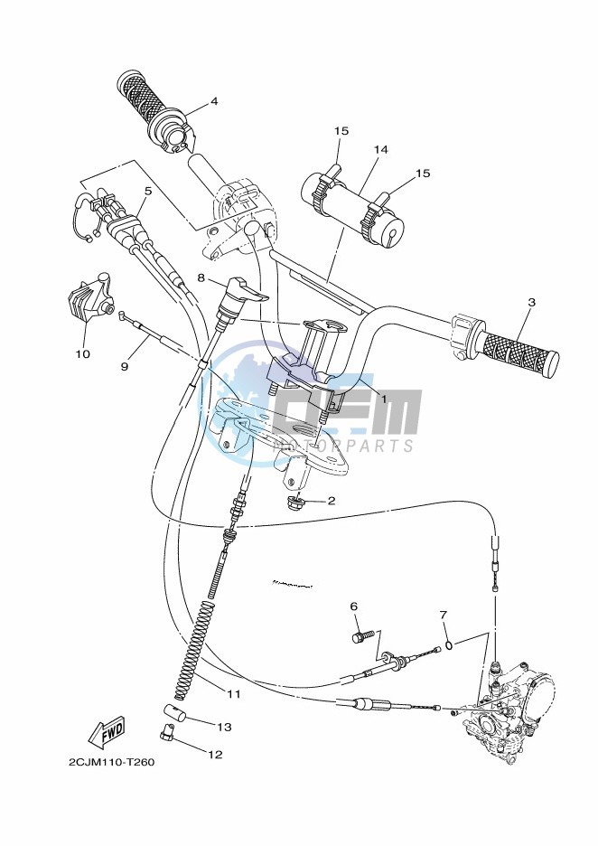 STEERING HANDLE & CABLE