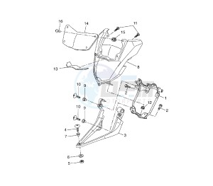 WR X 125 drawing COWLING