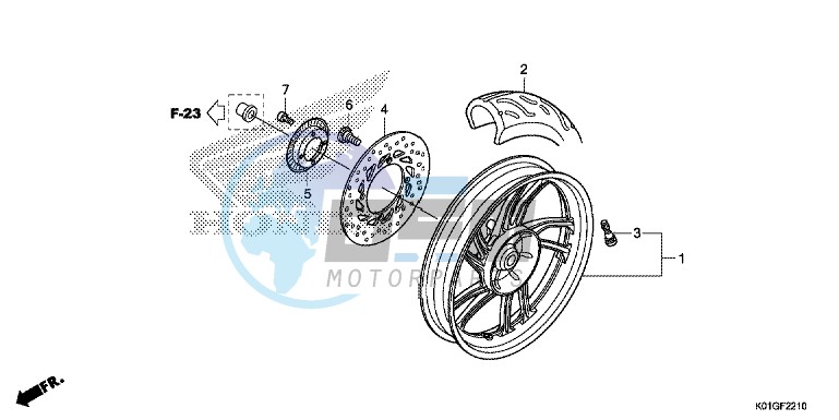 REAR WHEEL