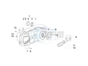 LX 125 4T ie E3 Vietnam drawing Crankcase cover and cooling