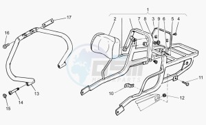 Nevada 750 Base - Club Base/Club drawing F.bumper-luggage rack