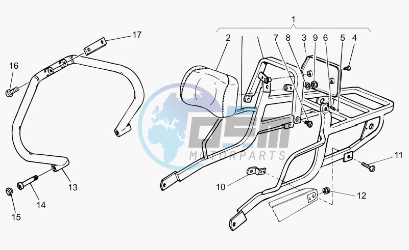 F.bumper-luggage rack