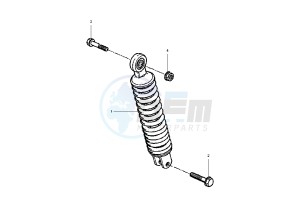 YH WHY EURO1 50 drawing REAR SHOCK ABSORBER