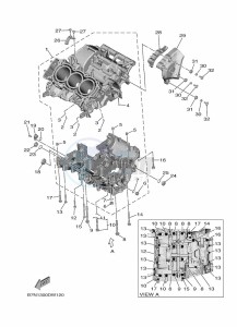 MT-09 SP MTN890D (BAMA) drawing CRANKCASE