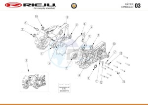 BYE-BIKE-EURO4-RED 50 drawing CRANKCASE