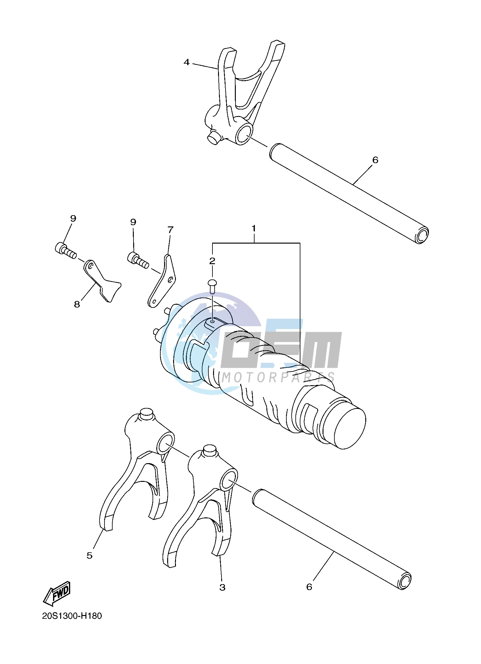 SHIFT CAM & FORK