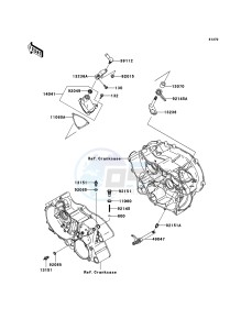 KVF360 KVF360-B3 EU drawing Gear Change Mechanism