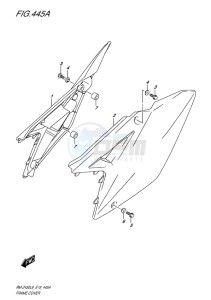 RM-Z450 EU drawing FRAME COVER