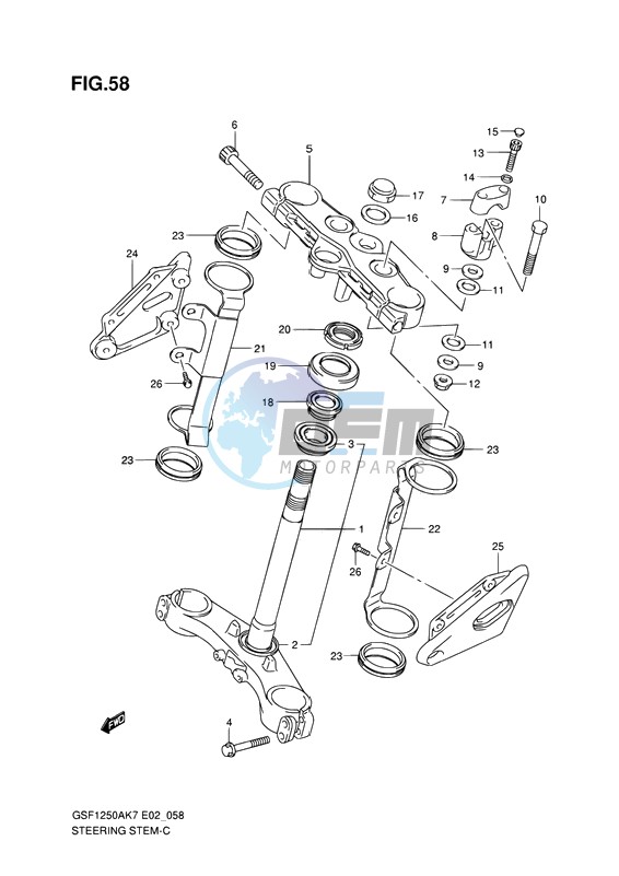 STEERING STEM