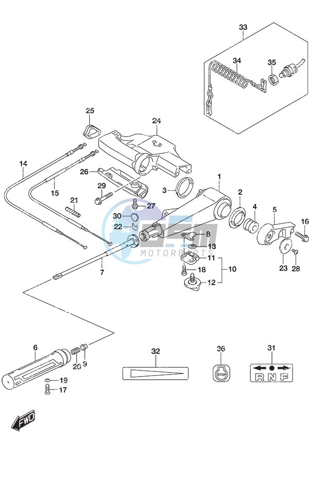 Tiller Handle