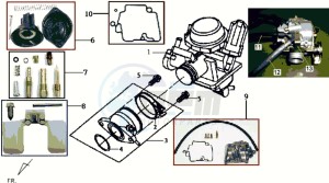 JOYRIDE 125 drawing CARBURATOR