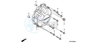 CB600F39 F / CMF ST drawing GENERATOR COVER