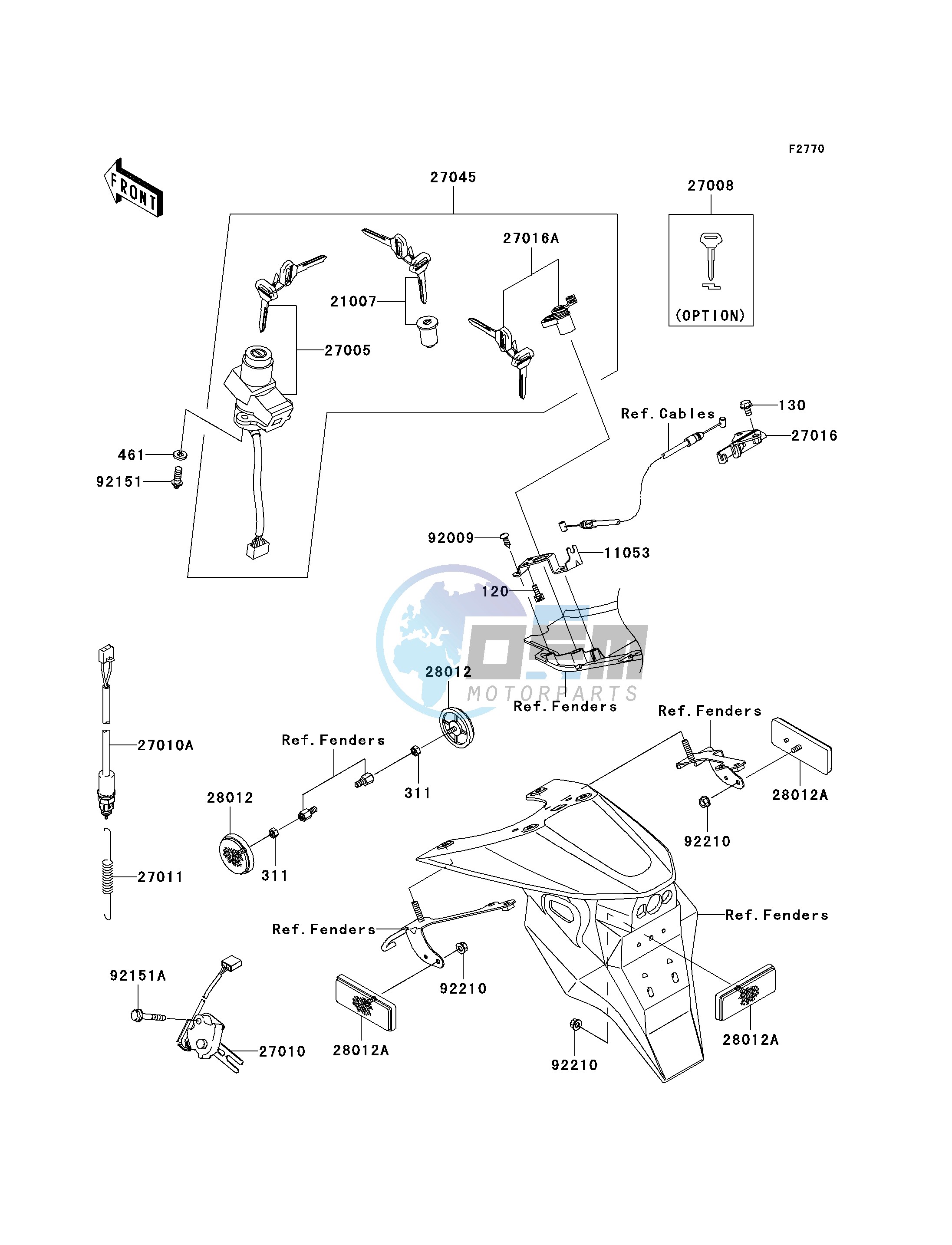 IGNITION SWITCH_LOCKS_REFLECTORS-- A1_A2- -