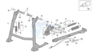 RST 1000 Futura drawing Central stand