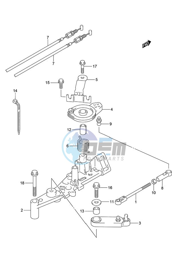 Throttle Rod