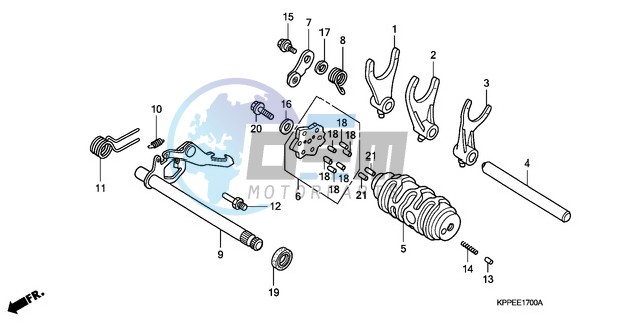 GEAR SHIFT DRUM