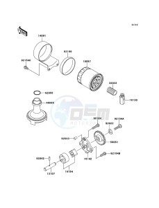 W800 EJ800ABS GB XX (EU ME A(FRICA) drawing Oil Pump