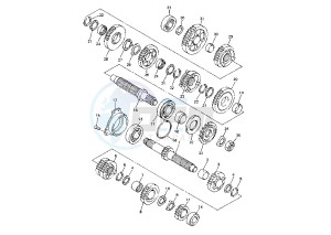 YZF R6 600 drawing TRANSMISSION