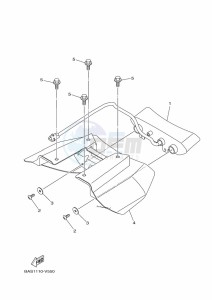 YXZ1000ET YXZ1000R SS (BAST) drawing TAILLIGHT