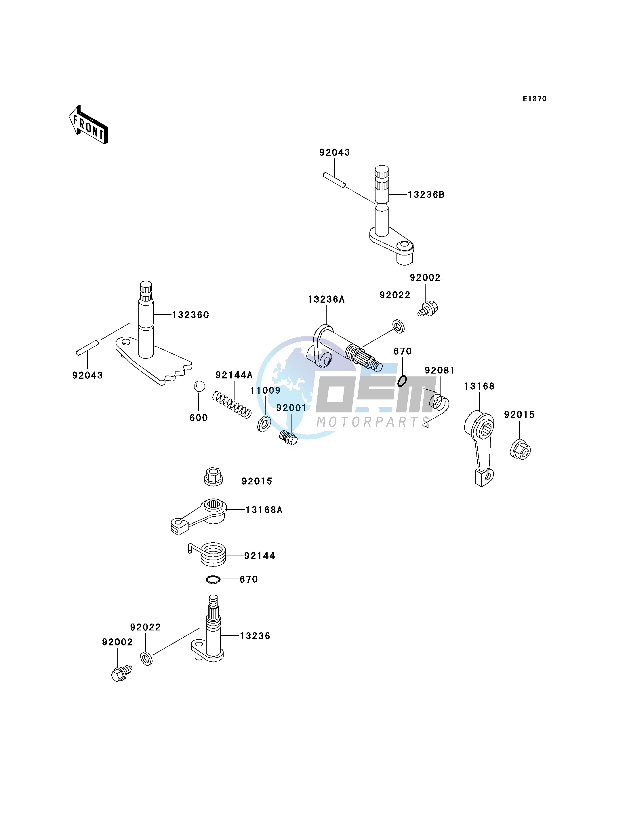 GEAR CHANGE MECHANISM