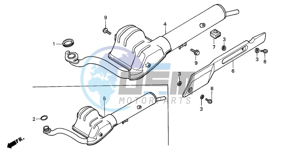 EXHAUST MUFFLER