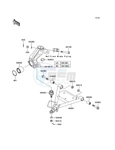 MULE_600 KAF400B7F EU drawing Suspension