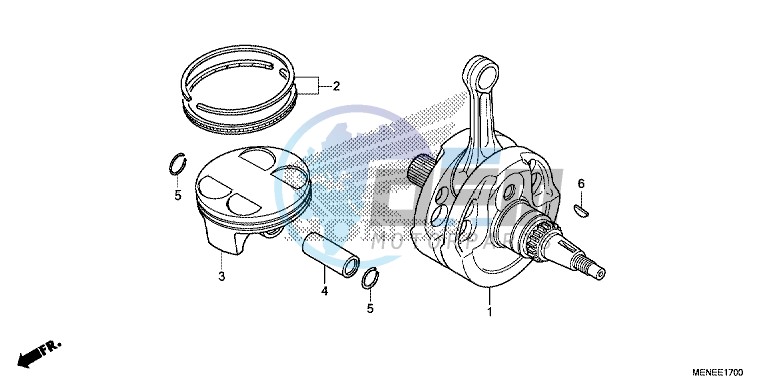 CRANKSHAFT/PISTON